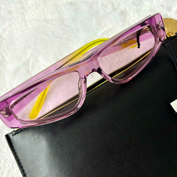 STELLA McCARTNEY Cat Eye Retro Violet Sunglasses--SC0230S - Picture 2 of 15